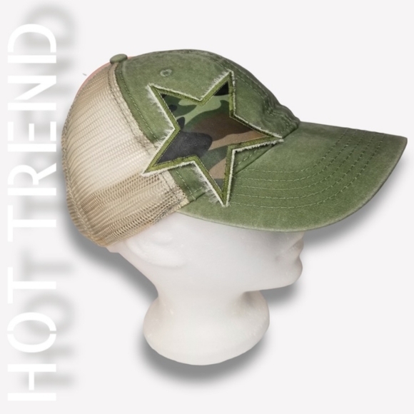 Embellished Trucker's Cap - Picture 1 of 3